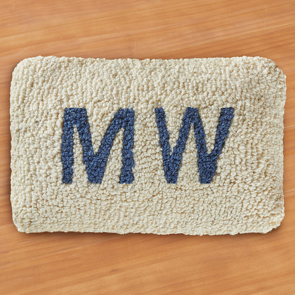 Chandler 4 Corners 12" x 8" Hooked Pillow, Manitowish Waters