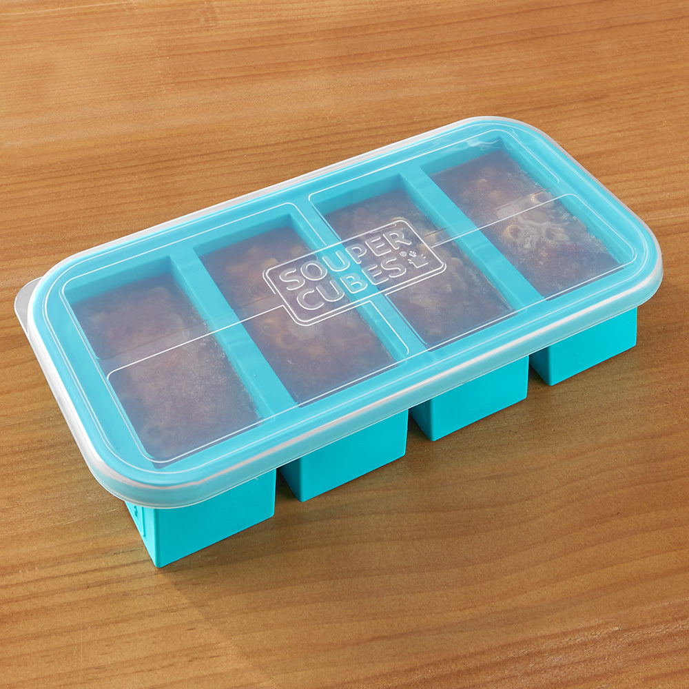 Souper Cubes Freezer Tray with Lid, 1 cup – To The Nines Manitowish Waters