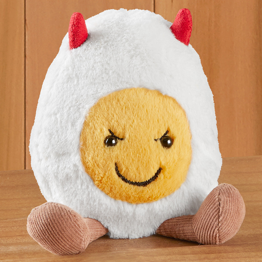 Jellycat Amuseables Plush Toy, Devilled Egg