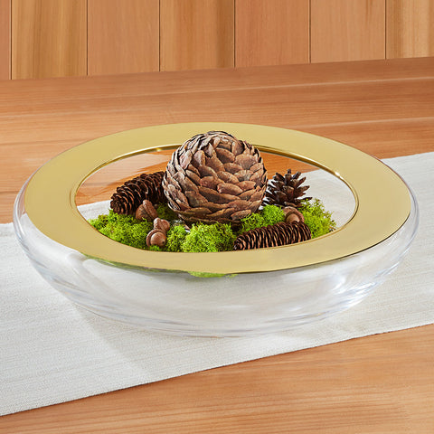 Organic Art Glass Bowl
