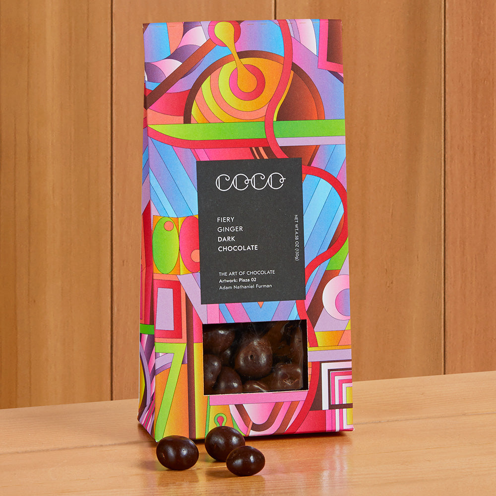 COCO Fiery Ginger Dark Chocolate
