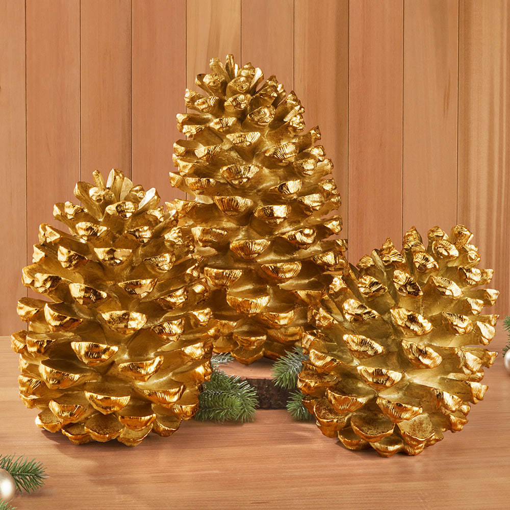 Deep Woods Resin Pinecones