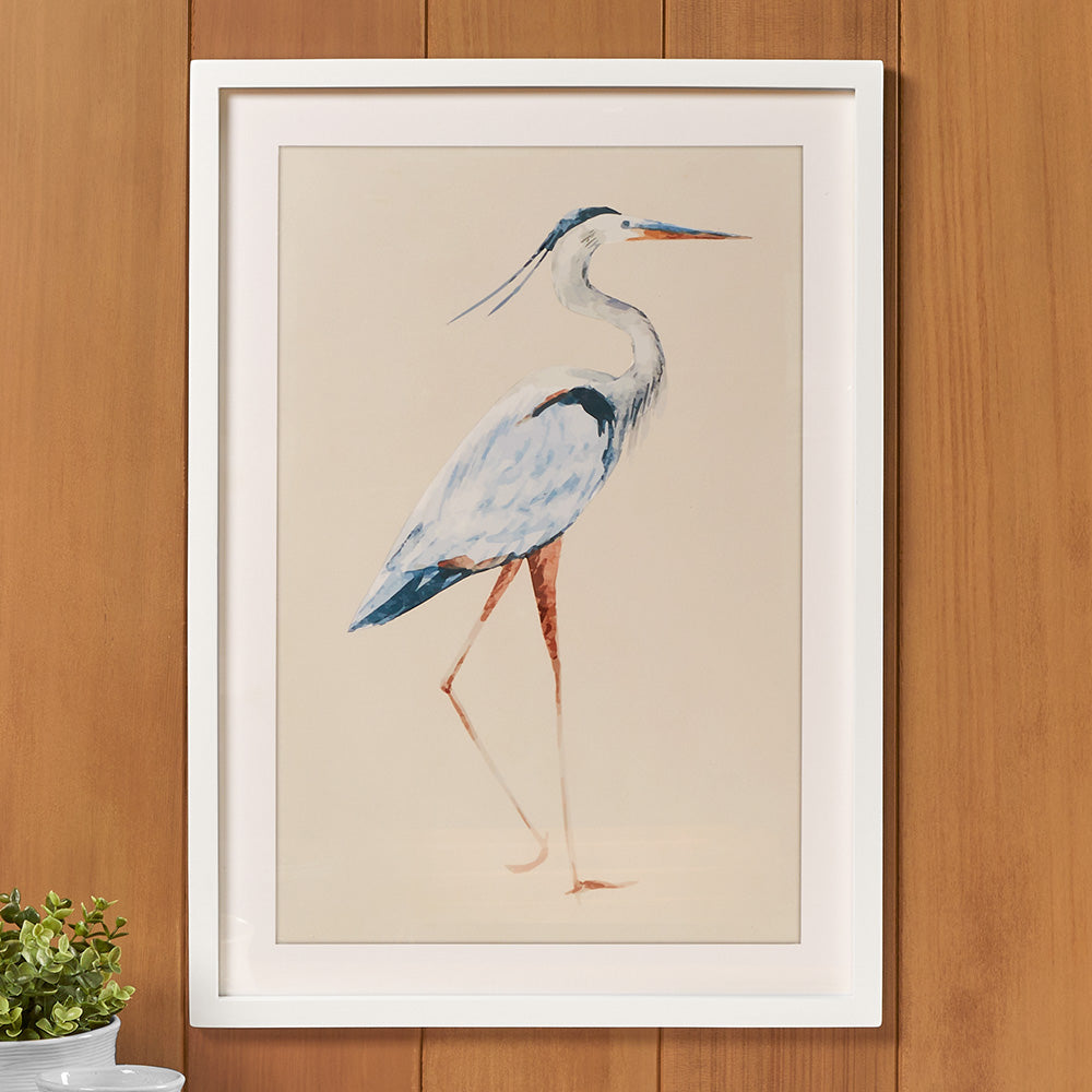 Blue Heron Watercolor Prints