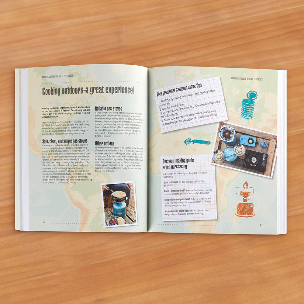 "The Campfire Cookbook: 80 Imaginative Recipes for Cooking Outdoors" by Viola Lex and Nico Stanitzok