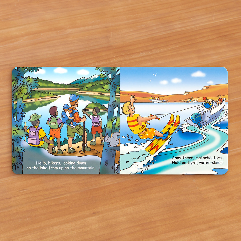 "Good Night Lake" Children's Book by Adam Gamble and Cooper Kelly