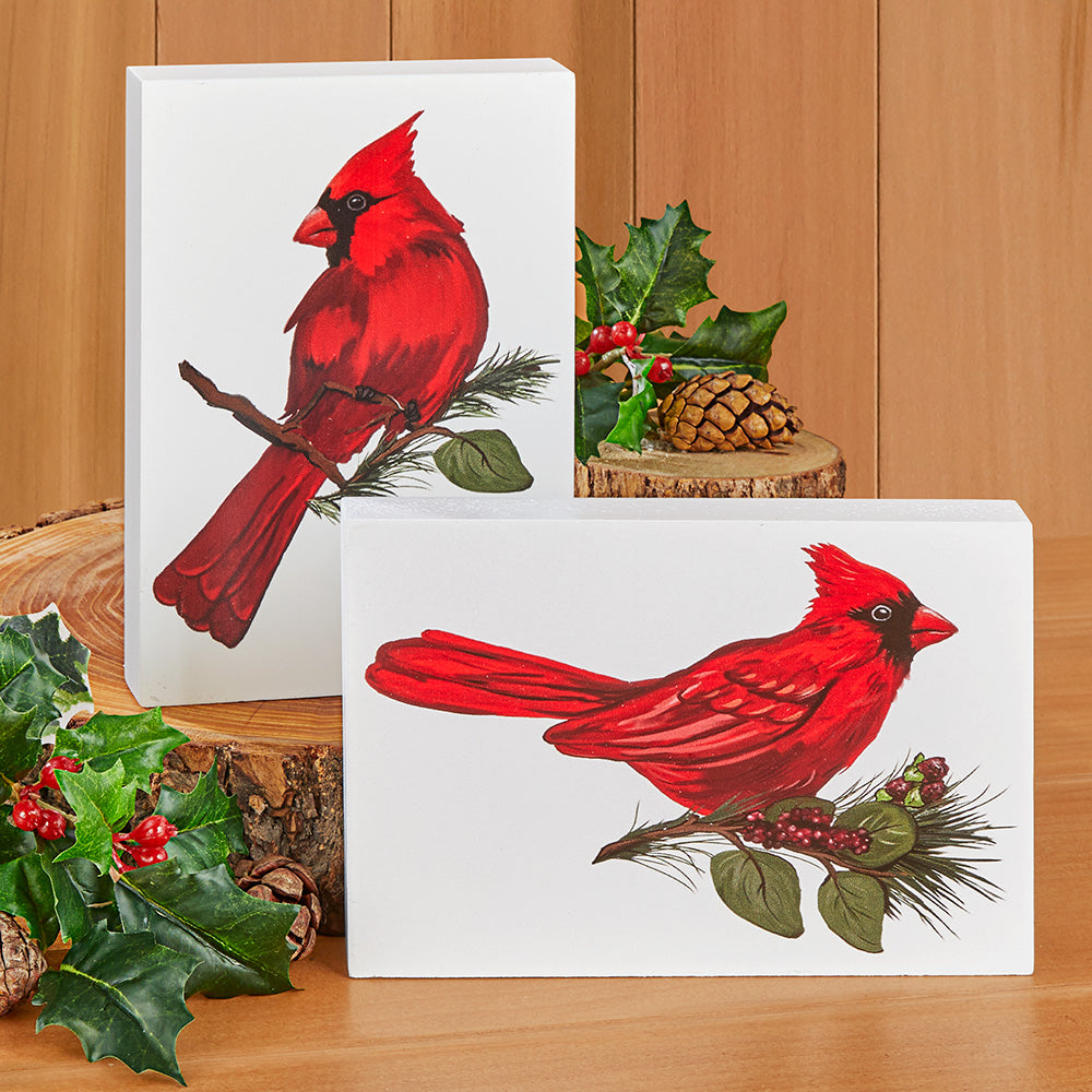 Christmas Cardinal Sign