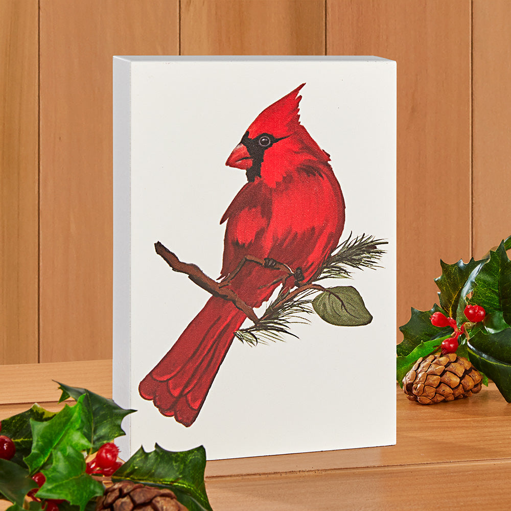 Christmas Cardinal Sign