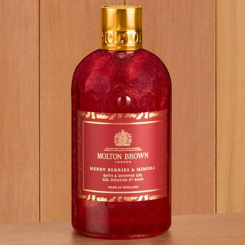 Molton Brown Shower Gel/Body Lotion, Merry Berries & Mimosa