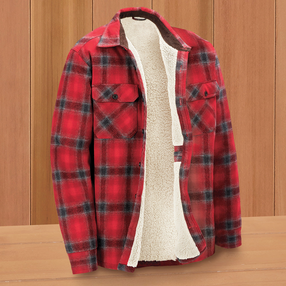 Men's Coleman® Flannel Shirt Jacket, Plaid – To The Nines