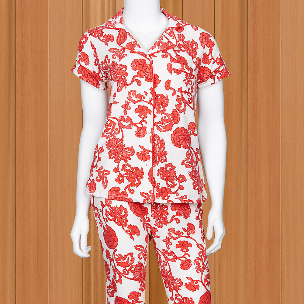 The Cat's Pajamas Women's Pima Knit Capri Pajama Set, Chrysantheme – To The  Nines Manitowish Waters