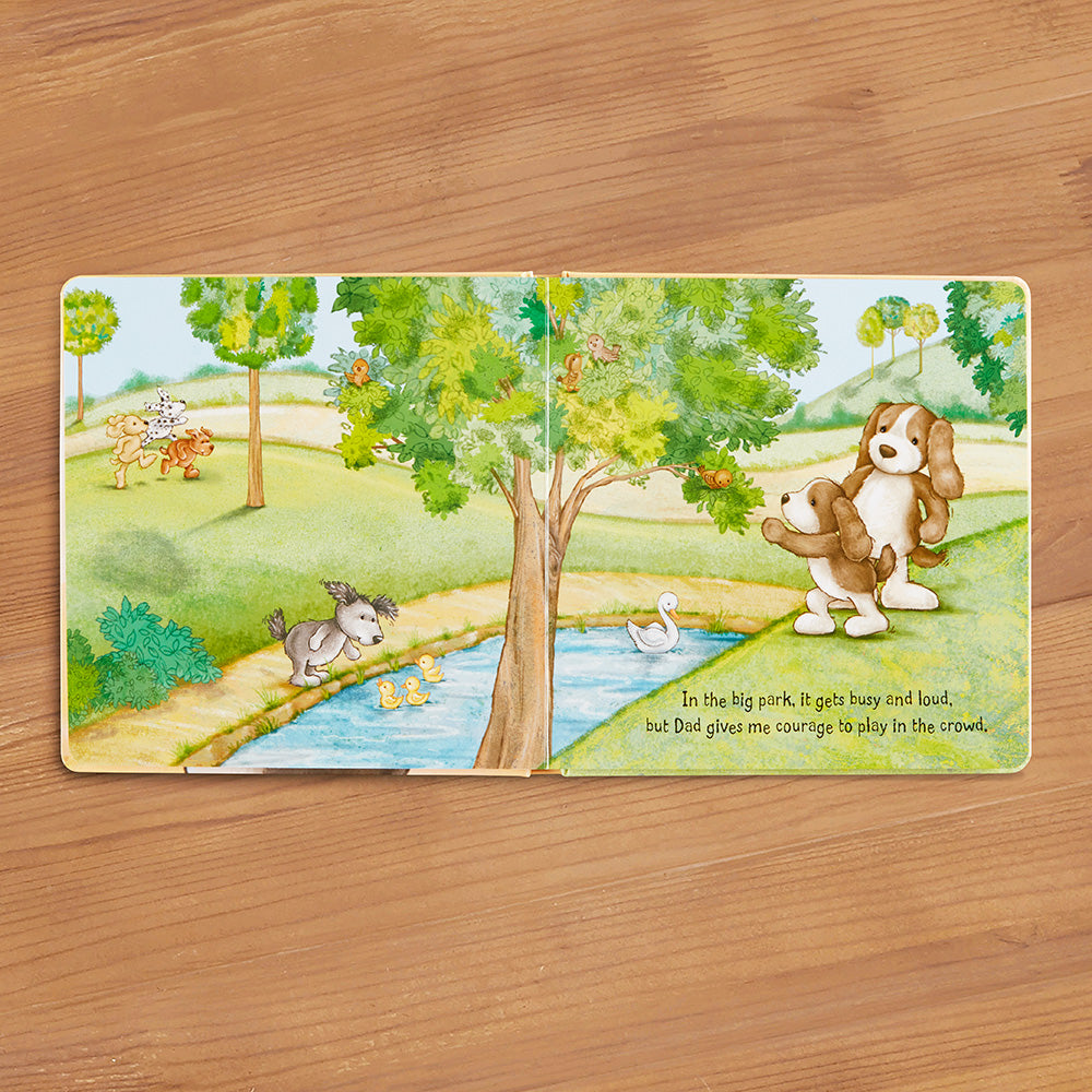"My Dad and Me" Board Book by Jellycat