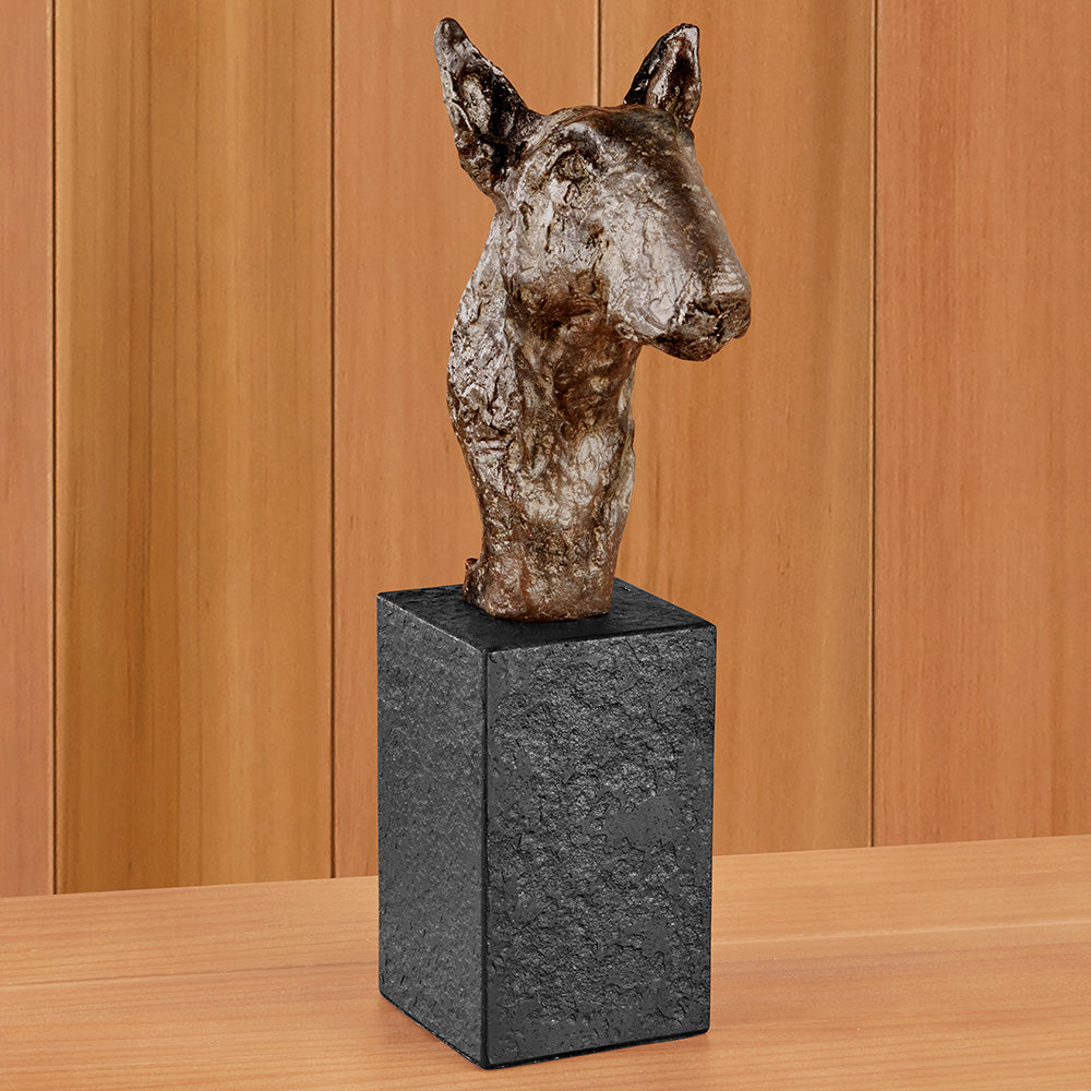 "Man's Best Friend" Iron Dog Bust