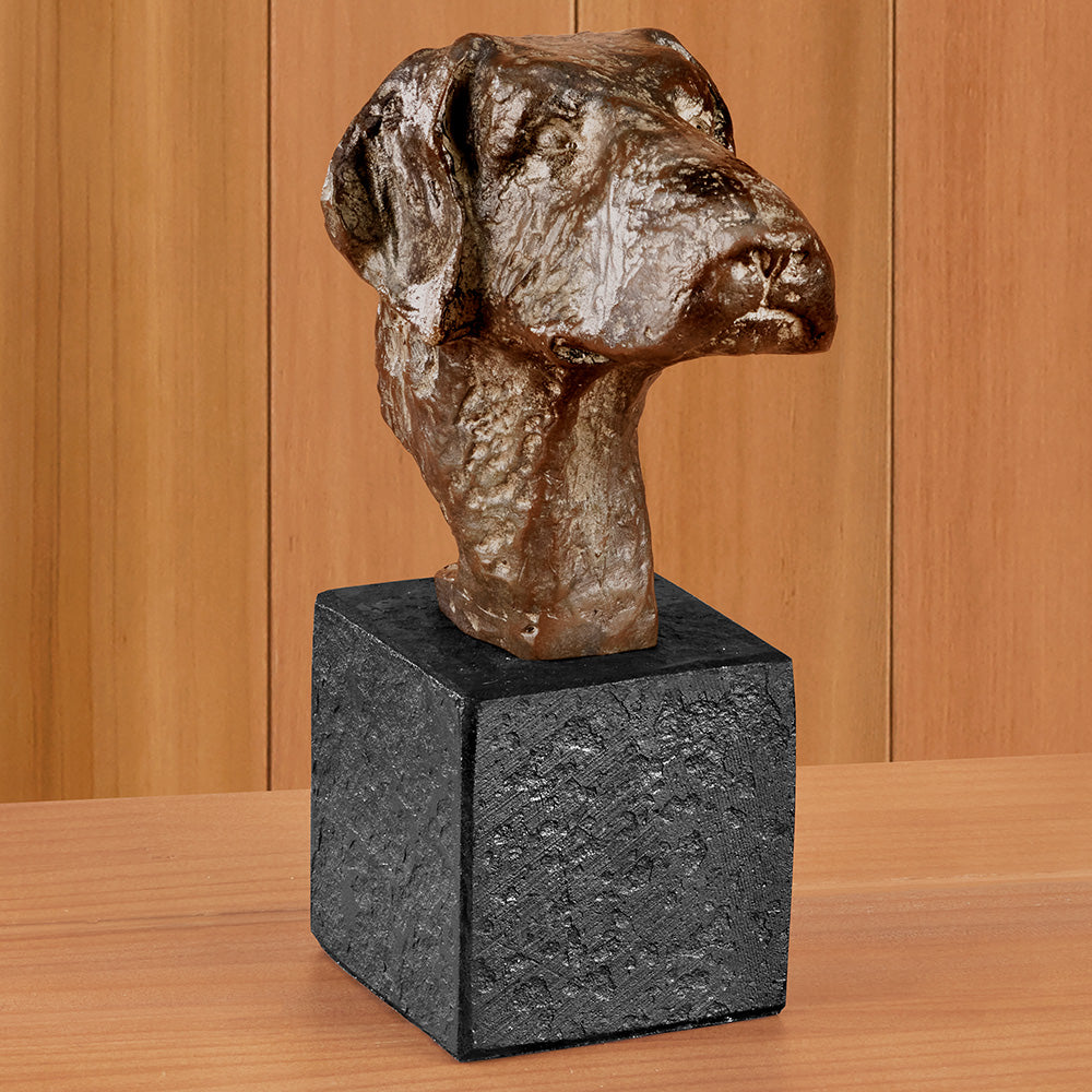 "Man's Best Friend" Iron Dog Bust