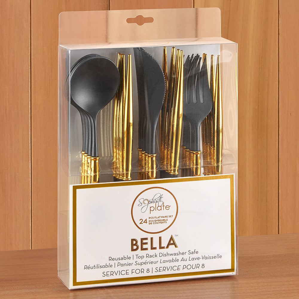 Sophistiplate Bella Plastic Cutlery