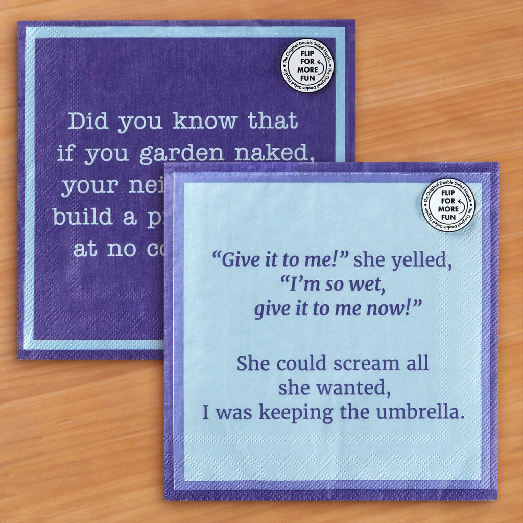 Drinks on Me Cocktail Napkins, Umbrella
