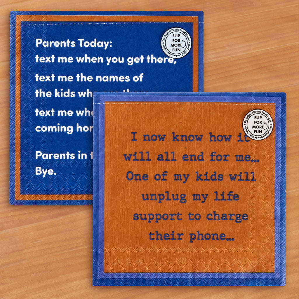 Drinks on Me Cocktail Napkins, Life Support