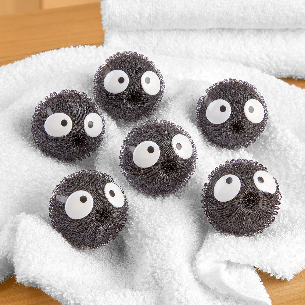 Kikkerland Design Laundry Buddies Pet Hair Removal Balls, Pack of 6