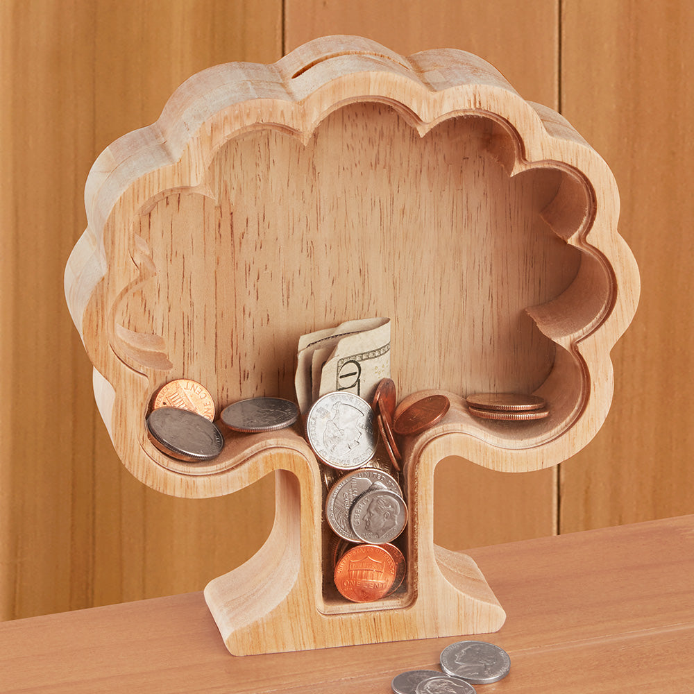 Kikkerland Design Money Tree Savings Bank