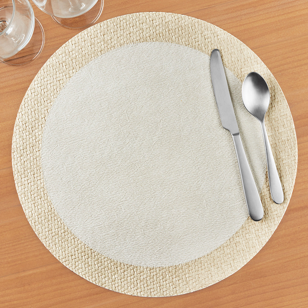 Bodrum Halo Round Vinyl Placemats