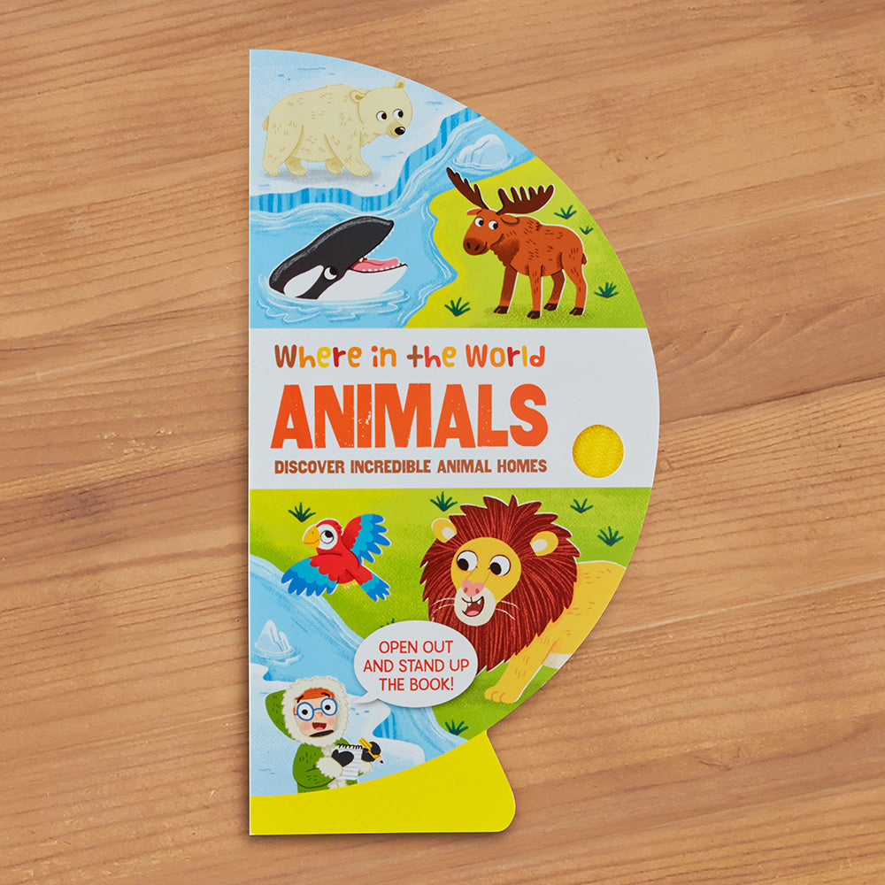 "Animals: Discover Incredible Animal Homes" Board Book