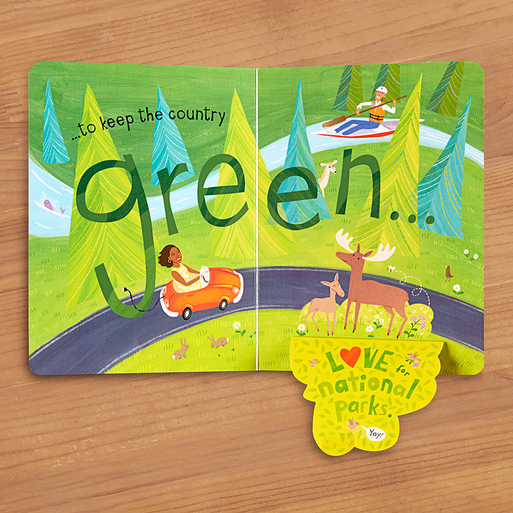 "The Obamas" Children's Lift-the-Flap Book