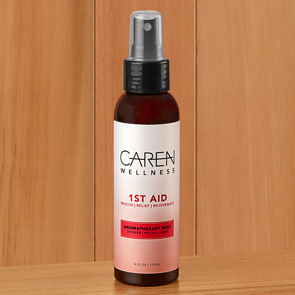 Caren Wellness Aromatherapy Shower Mist, 1st Aid