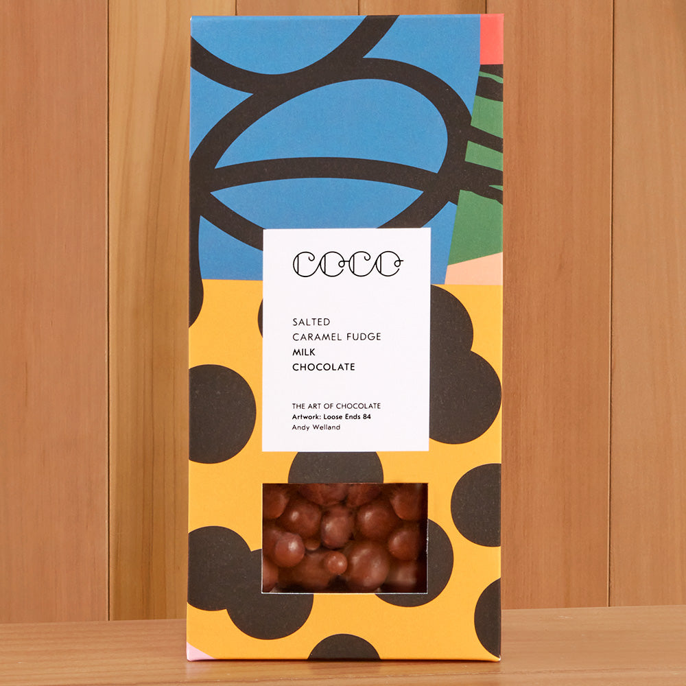 COCO Milk Chocolate Salted Caramel Fudge Pieces