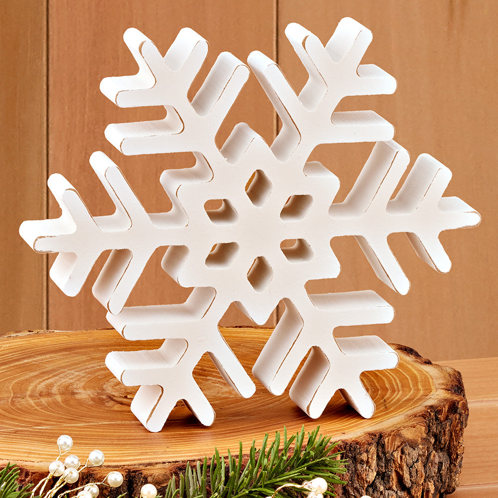 Shelf-Sitter Snowflakes