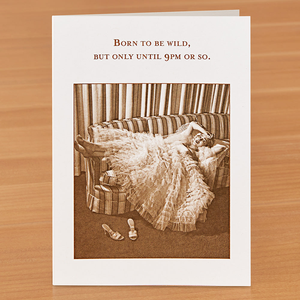 Shannon Martin Birthday Card, Born To Be Wild