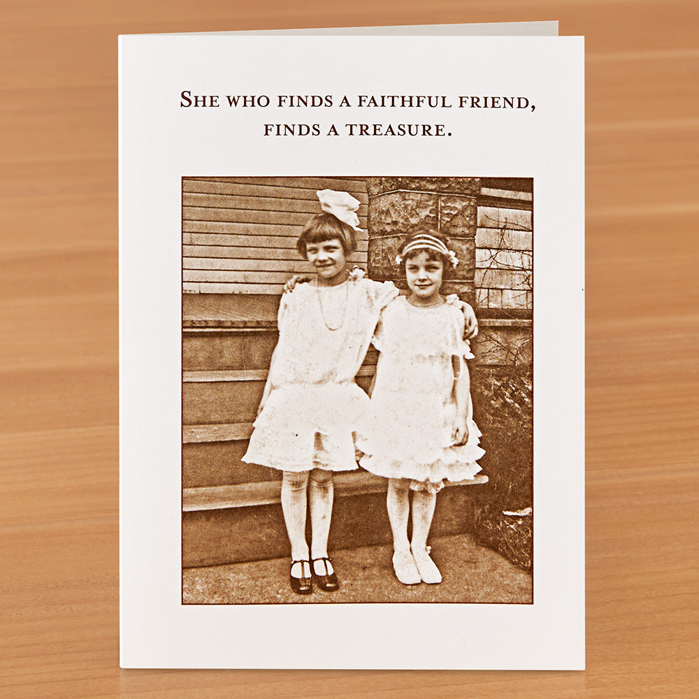 Shannon Martin Birthday Card, Faithful Friend