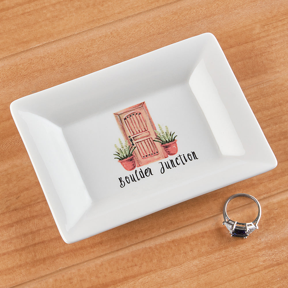Boulder Junction Porcelain Trinket Dish