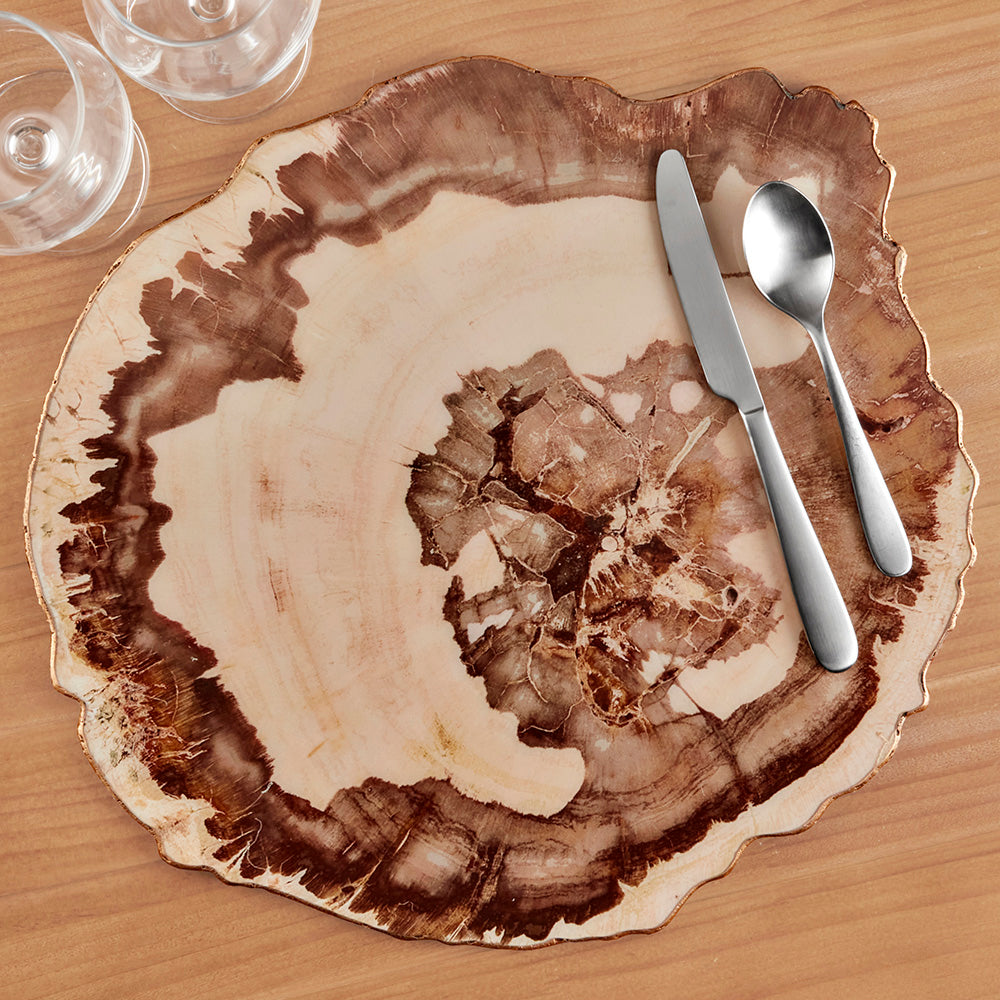 Kim Seybert Faux Petrified Wood Placemats – To The Nines Manitowish Waters