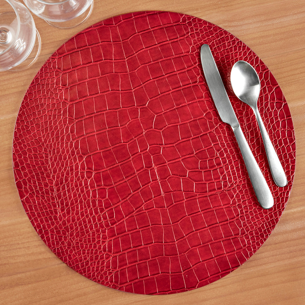 Kim Seybert Croco Polyurethane Placemats