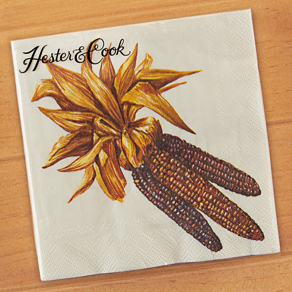 Hester & Cook Paper Napkins, Maize