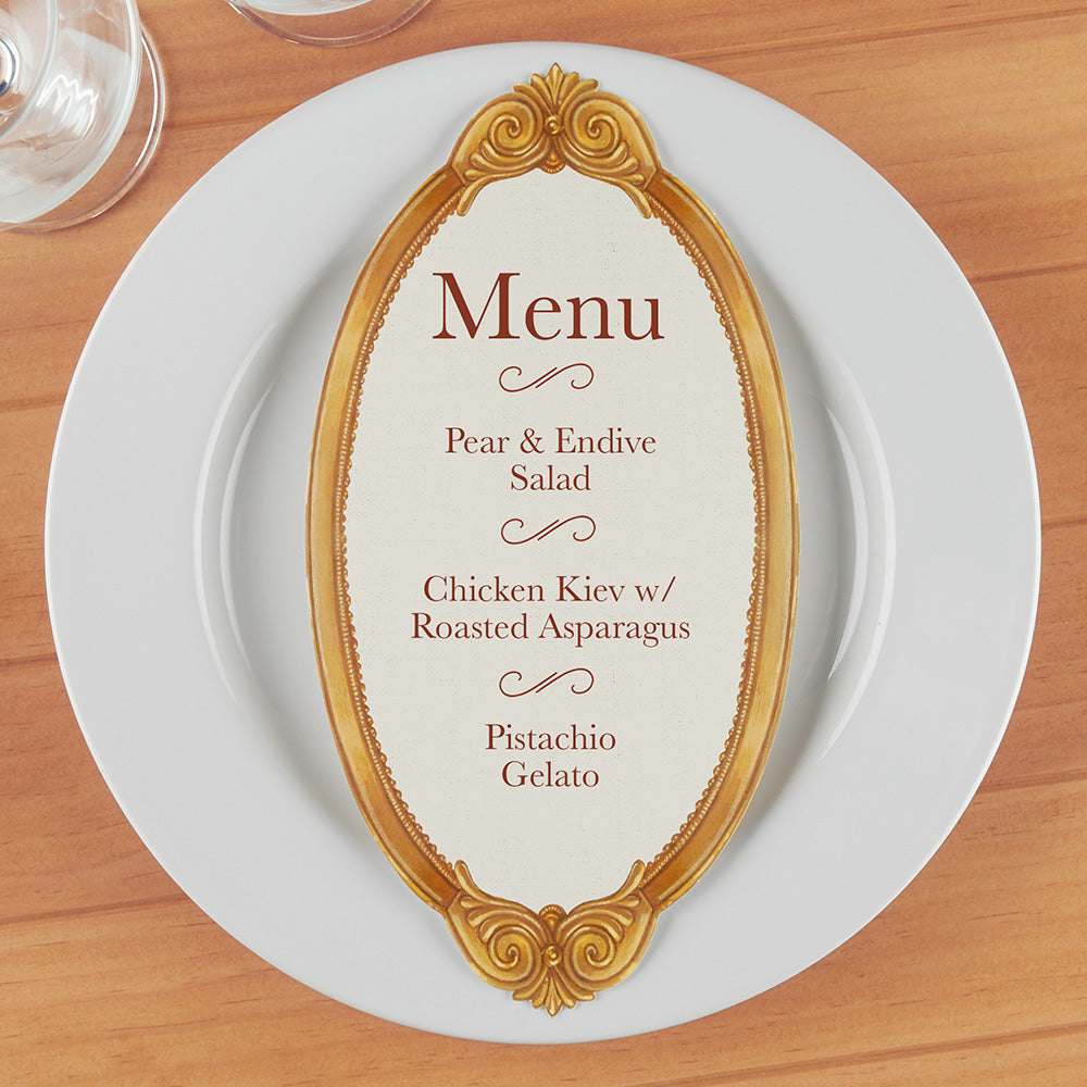 Hester & Cook Place Card Table Accents, Gold Frame