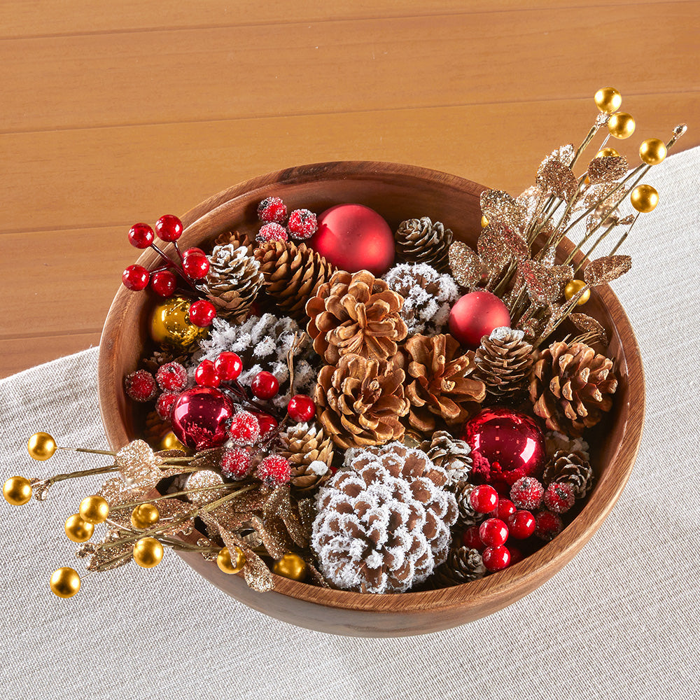 Holiday Faux Botanical Decorations