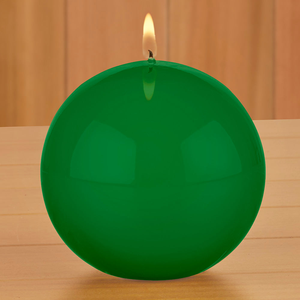 Zodax Shiny Christmas Ball Candle