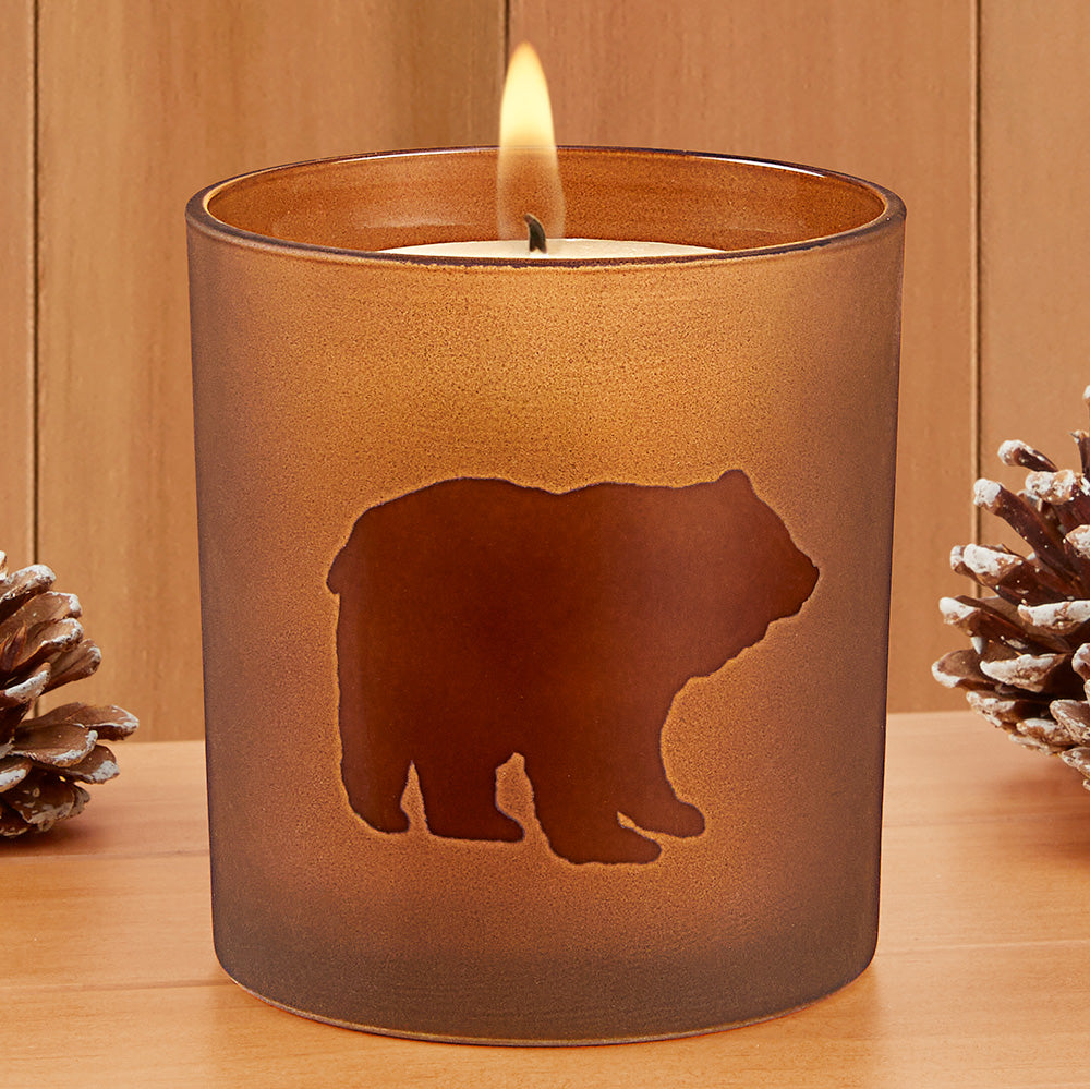 Woodland Bear Candleholder