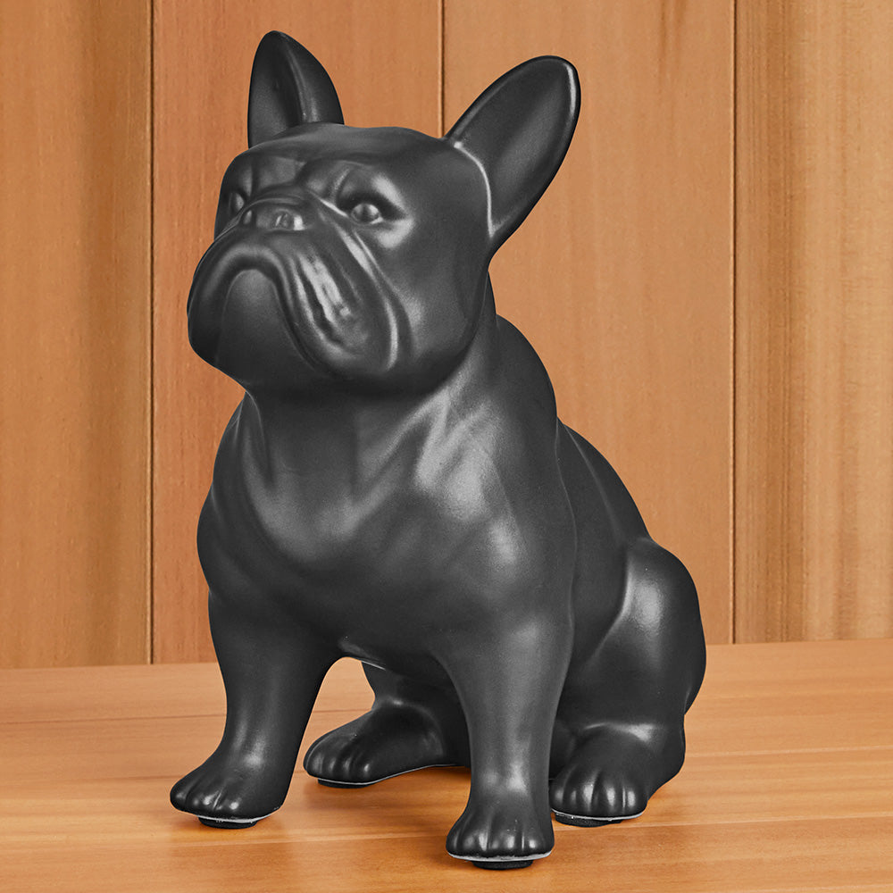 Ceramic French Bulldog Figurine