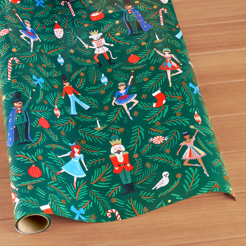 Rifle Paper Co. Gift Wrap Roll, Nutcracker