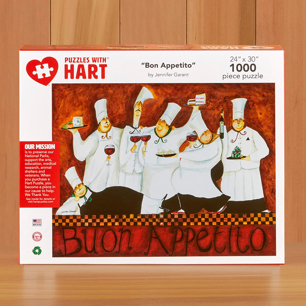 1,000 Piece Jigsaw Puzzle, Bon Appetito