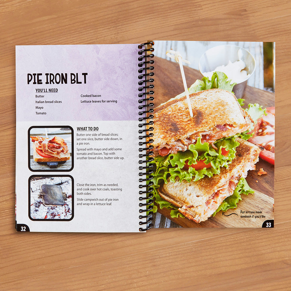 "Fireside Campwiches - Pie Iron Style" Cookbook