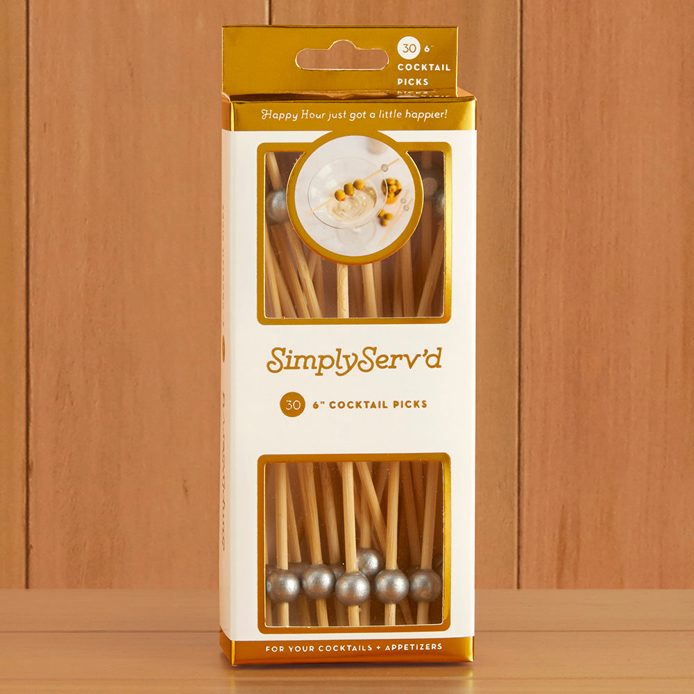 Sophistiplate Wood Picks
