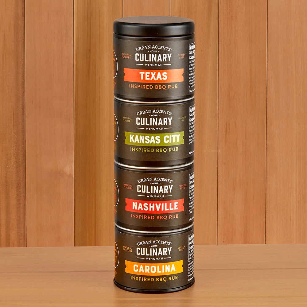 Urban Accents BBQ Road Trip Tower Seasoning Set