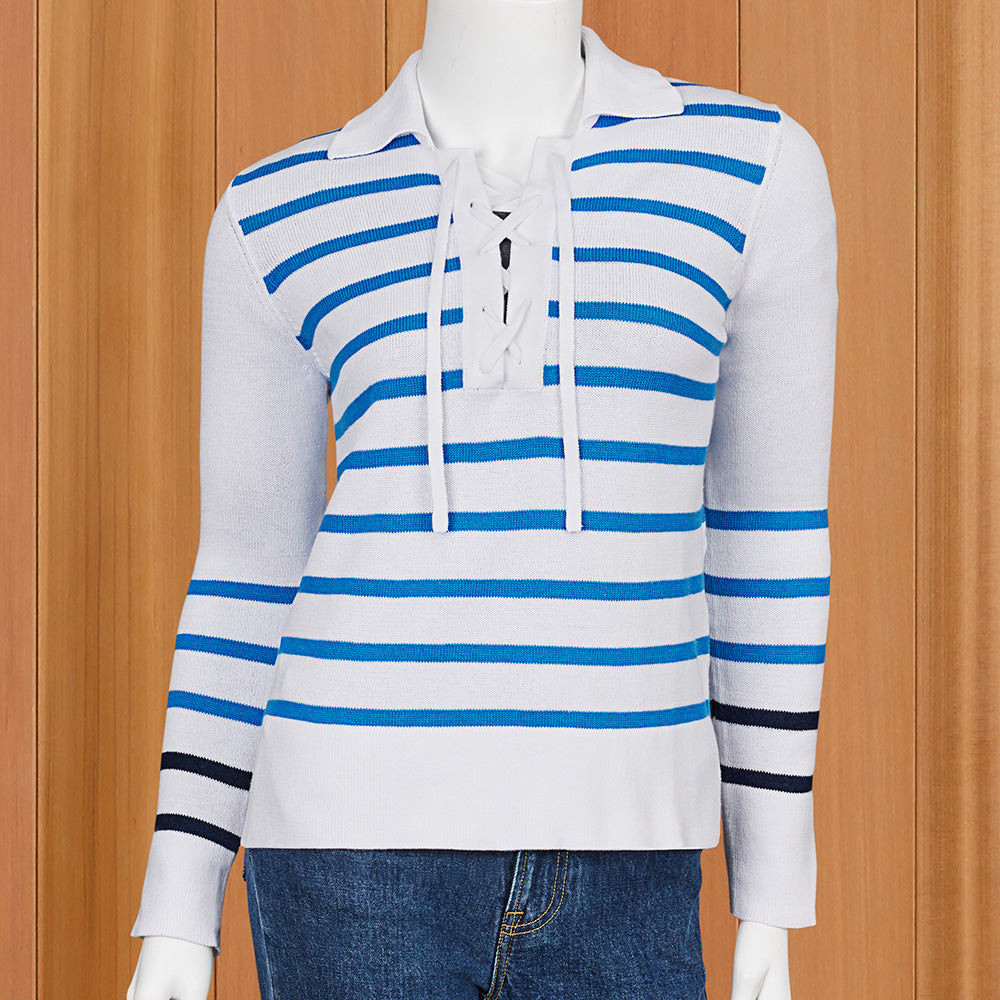 Kinross Women’s Lace-Up Polo