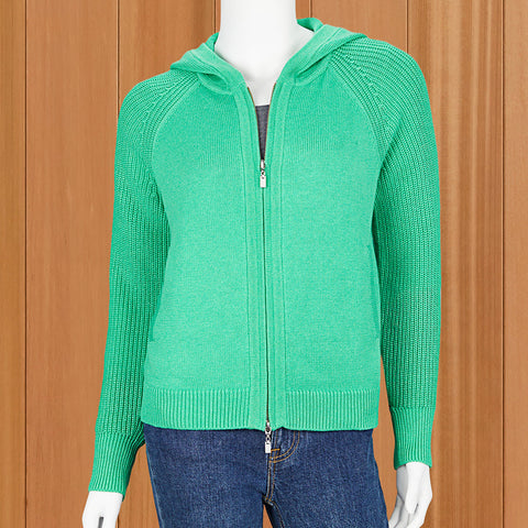 Kinross Women's Zip-Up Knit Hoodie