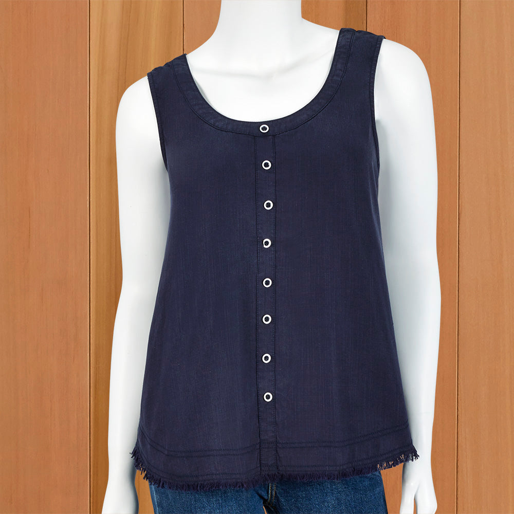 Renuar Women’s Button-Front Tank Top