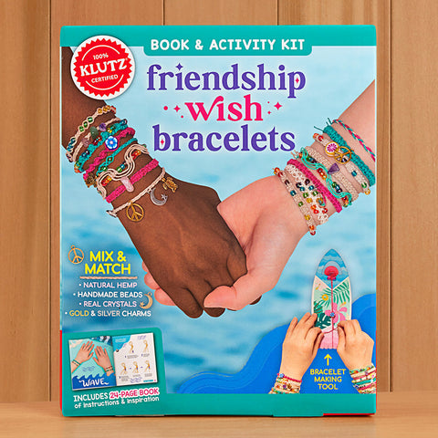 Klutz Friendship Wish Bracelets Book & Activity Kit
