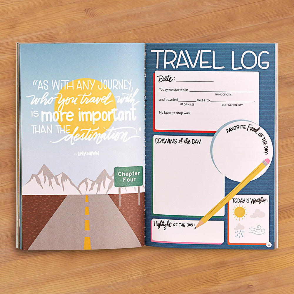 "Road Trip Activities and Travel Journal for Kids" by Kristy Alpert