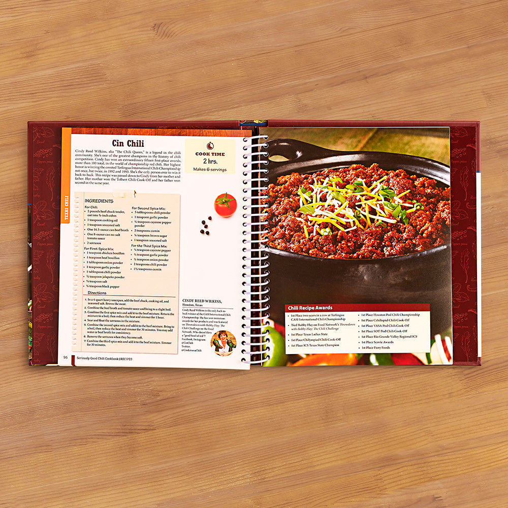 "Seriously Good Chili Cookbook" by Brian Baumgartner